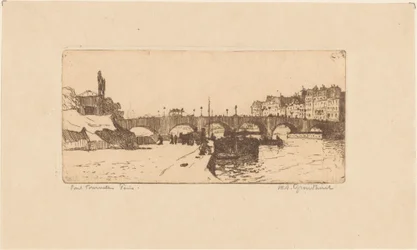 Pont de la Tournelle w Paryżu