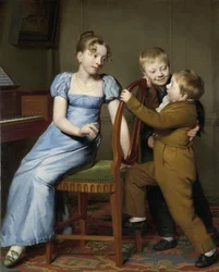 Przerwana praktyka fortepianowa, 1813