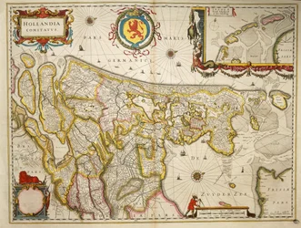 Holland z Theatrum Orbis Terrarum by Willem Bleau, Amsterdam