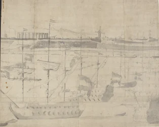 Holenderska flota na Kopenhadze Czerwonej 1658