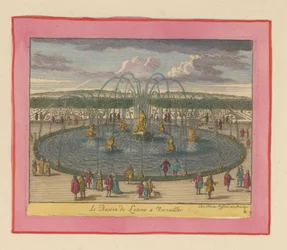 Bassin de Latone in den Gärten von Versailles