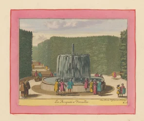 Brunnen in den Bosketten der Gärten von Versailles