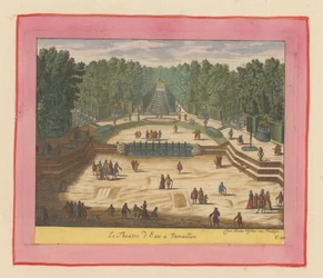 Wassertheater in den Gärten von Versailles