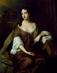 „Dama jako św. Katarzyna”, XVII w.