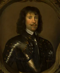 Portret Richarda 2. Lorda Herberta z Cherbury (1557-1596) (olej na płótnie)