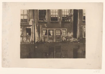 Domy na Oudezijds Achterburgwal w Amsterdamie