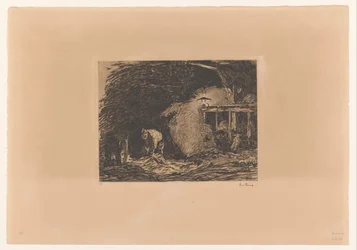 Stabilne wnętrze przy świetle lampy