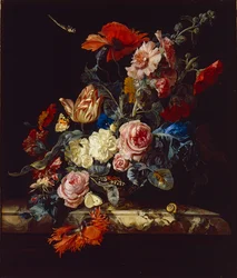 Wazon z kwiatami, 1663