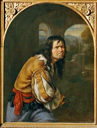 Alegoria gniewu (obraz na drewnie dębowym)