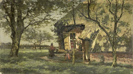 Narożnik domu wiejskiego