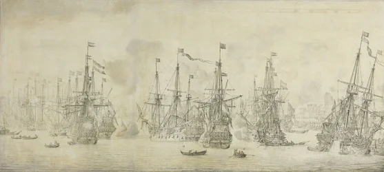 Nieudany atak Anglików na flotę powrotną w porcie Bergen, Norwegia, 12 sierpnia 1665: epizod z II wojny angielsko-holenderskiej