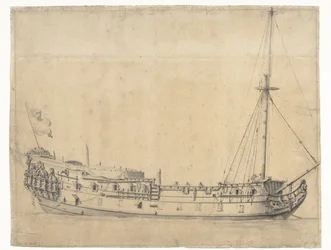 Lojalny Jerzy, wychowany po bitwie czterodniowej w czerwcu 1666 r.