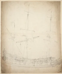 Portret "Vrede" (), ok. 1661 (offset, grafit)