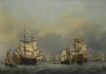 Bitwa czterodniowa, c. 1670