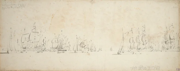 De Ruyter dołącza do floty Trompa na Morzu Północnym, 8-18 sierpnia 1665 r.