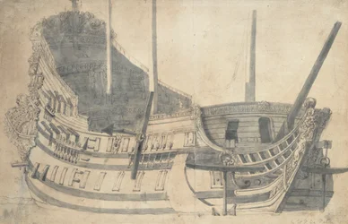 Portret "Jaarsveld", ok. 1665 (grafit, szary pył)