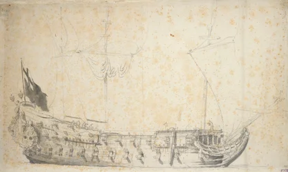 Portret "Essexa", ok. 1660 (grafit, szare pranie)