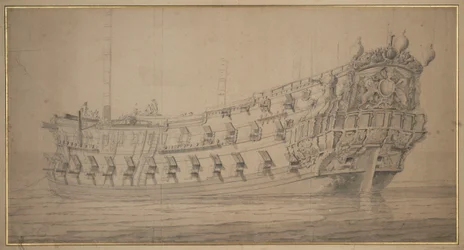"York", ok. 1674 (grafit, szary pył)