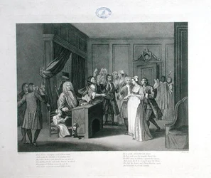 Sprawiedliwość triumfuje, rycina Thomas Cook (1744-1818) (grafika)