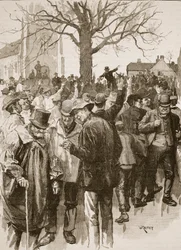 Strajk robotników rolnych w Warwickshire: spotkanie w Whitnash