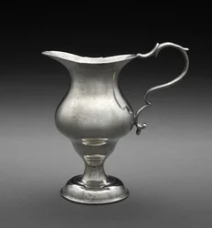 Garnek do śmietany, ok.1764-98 (cyna)
