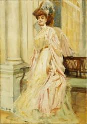 Elegancka dama