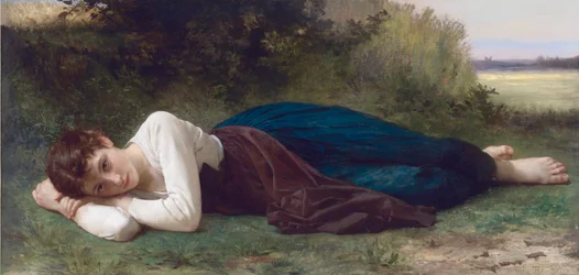 Le repos, autor: William-Adolphe Bouguereau