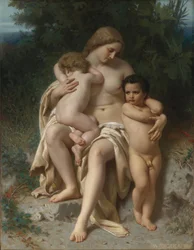 Pierwsza kłótnia Kaina i Abla, 1861