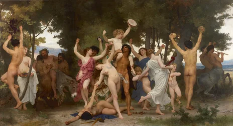 Młodość Bacchusa La jeunesse de Bacchus, 1884.