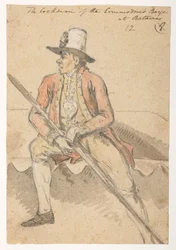 z albumu 372 rysunków pejzaży, wybrzeży, strojów i życia codziennego wykonanych podczas ambasady Lorda Macartneya u cesarza Chin w latach 1792-1794 (ołówek i akwarela na papierze)