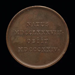 Napis [rewers], 1824.