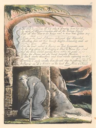 Ameryka. A Prophecy, Plate 14, So Cried He....