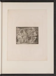 Hiob skarcony przez swoich przyjaciół, 1825.