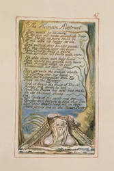 P.125-1950.pt47 The Human Abstract: płyta 47 z Pieśni o niewinności i doświadczeniu (kopia AA) c.1815-26 (akwaforta, tusz i wc)