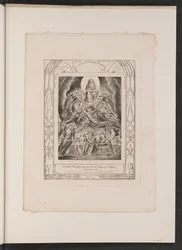 Szatan przed tronem Bożym, 1825.