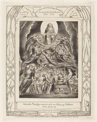 Szatan przed tronem Bożym, 1825.