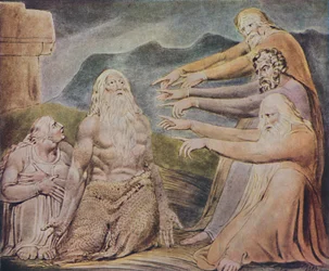 Sprawiedliwy człowiek wyśmiewany z pogardy, ok. 1825, 1947 r.
