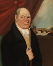 Clement Bonnell, ok. 1825 (olej na drewnie)