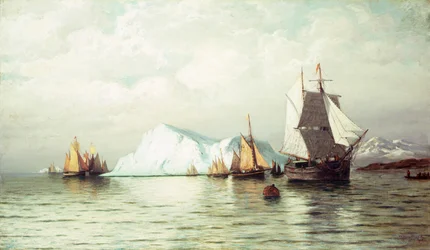 Artic Caravan (olej na płótnie)