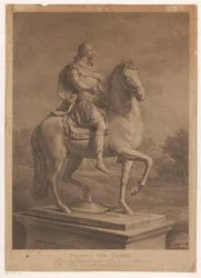 Portret jeździecki Jerzego III, króla Anglii Jerzy Trzeci (tytuł na obiekcie)