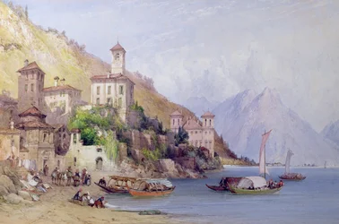 Gravedona, Jezioro Como, 1895