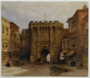 Bar Gate, Southampton, 1888 r.