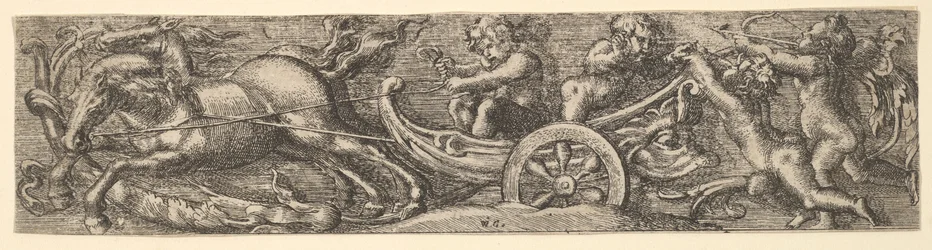 Rydwan z muszli przegrzebków, 1654.
