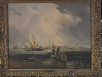 Bligh Sands, Sheerness (olej na płótnie)