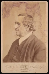 Portret J.D. Langa, przed 1877.