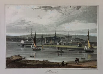 Aberdeen, z „Podróży dookoła Wielkiej Brytanii” Richarda Aytona