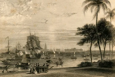Kalkuta, z Domu Ogrodowego, 1835.