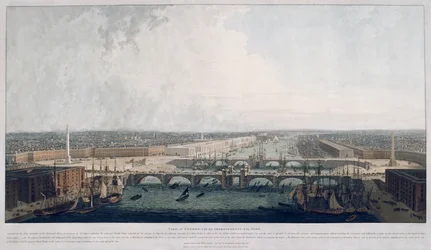 Proponowany Most Londyński, Londyn, 1802.