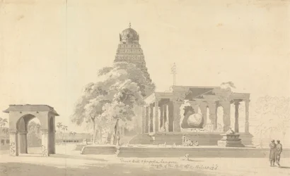 Wielki Byk i Pagoda w Tanjore