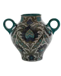 Wazon perski z podwójnym uchwytem, 1888-1907